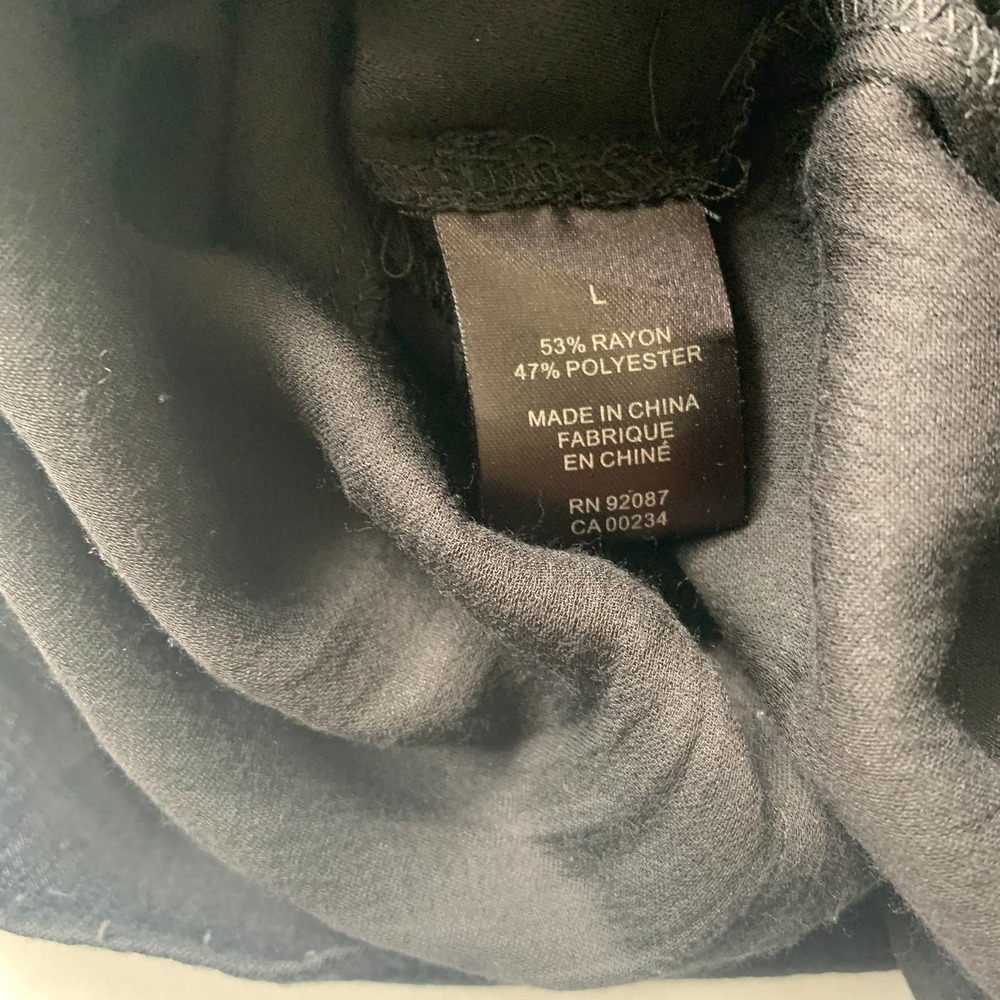 Greylin Dezza Grommet Dress Black Large - Picture 6 of 7